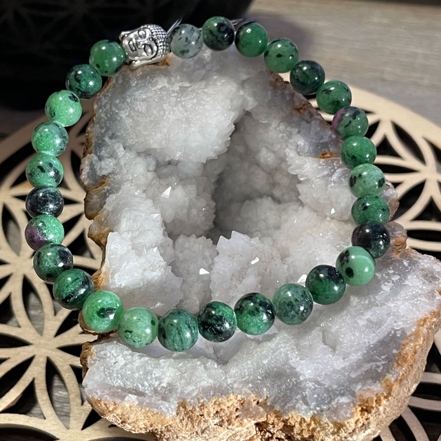 🍃🍀Bracelet  Rubis soizite