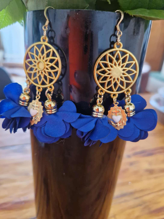 Boucles d&#039;oreilles lustre Sara Ki Jyoti (1)