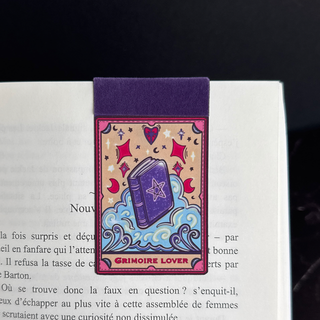 Marque-page magnétique, Grimoire Lover