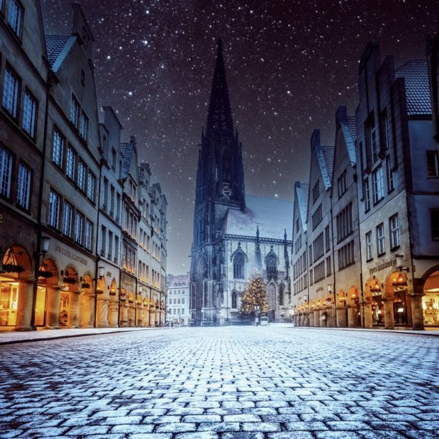 Schnee am Prinzipalmarkt