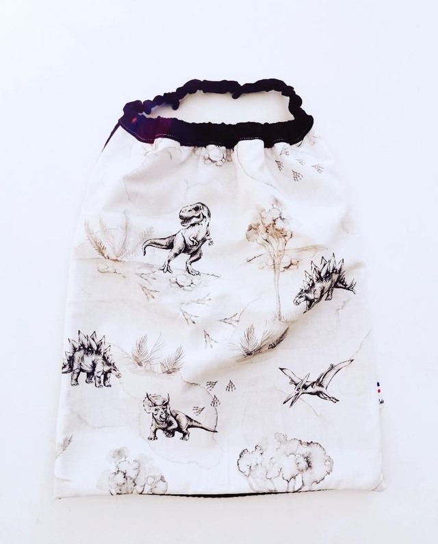 Bavoir serviette dinosaure