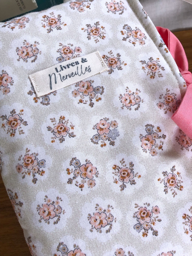 Pochette à livres en coton fleuri - Bolton gardens