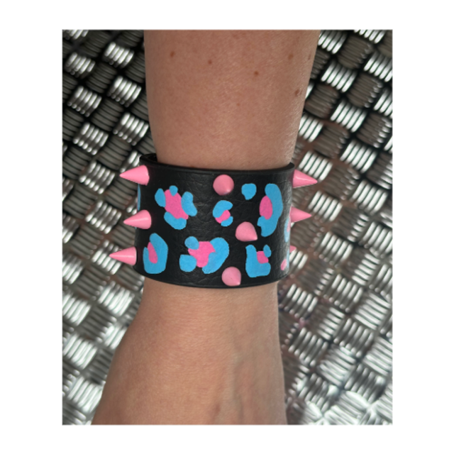 Leopard print cuff