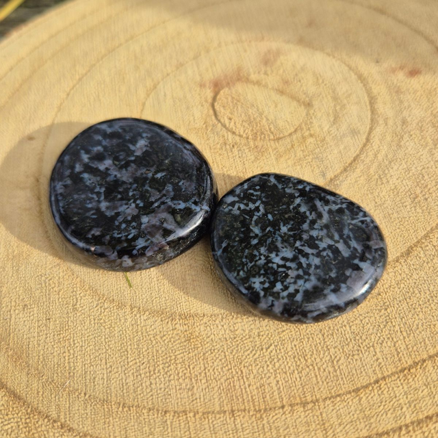 Galet plat - Gabbro 