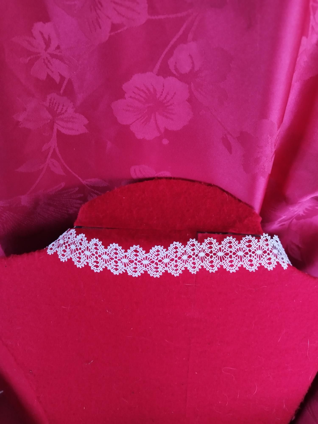 Ras de cou blanc duchesse 