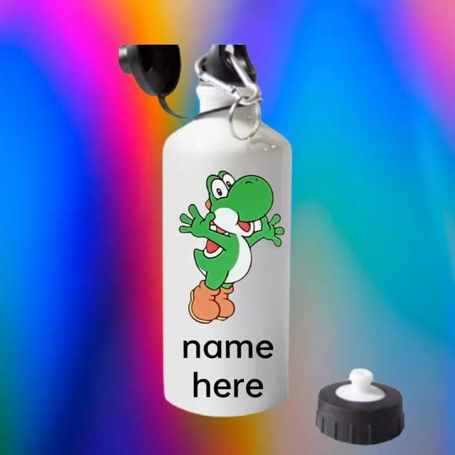 Yoshi Water Bottle With Free Personalisation 
