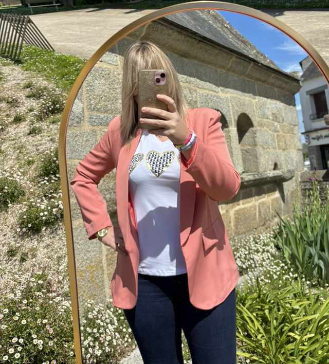Blazer corail
