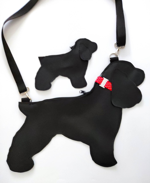 SPÁNIEL táska fekete 