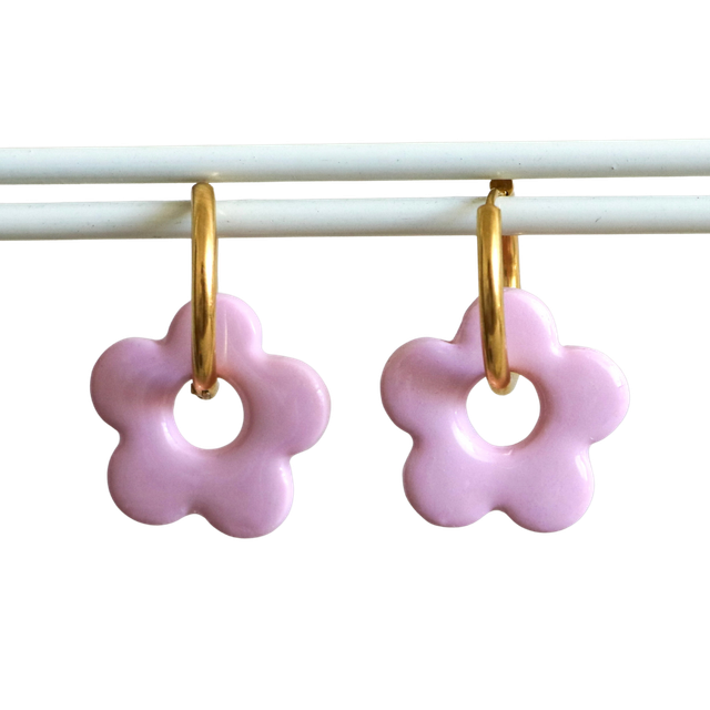 Fleurs Azea rose clair