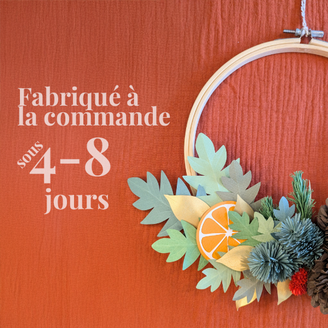 🎄 Kit DIY couronne de Noël 🎄