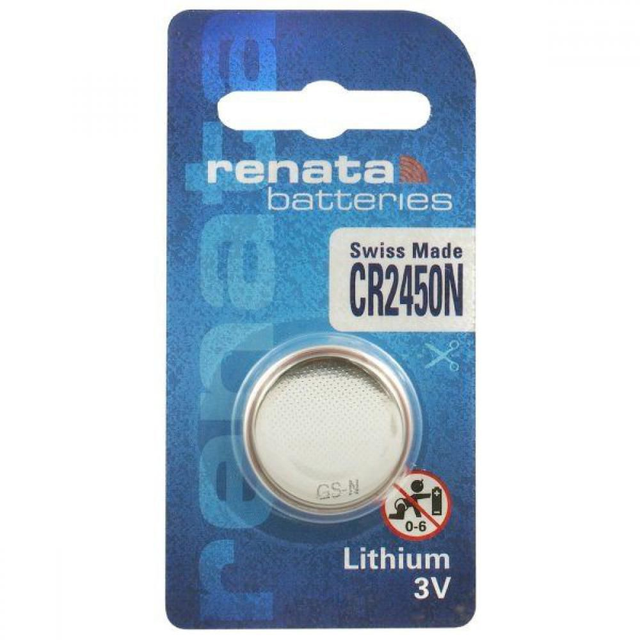 CR2450N Renata 3 Volt Lithium Battery (Pack 1)