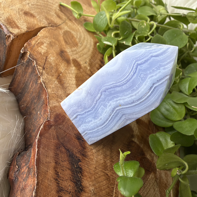Blue Lace Agate Point - 56g