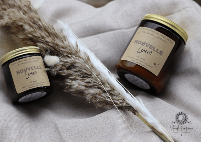 Bougie classique - Nouvelle Lune