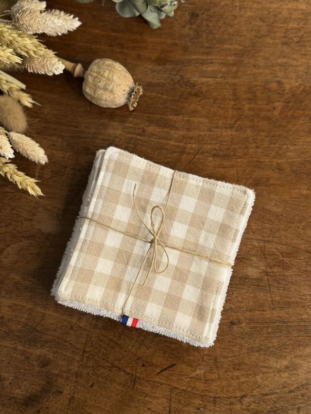 Lingettes démaquillantes lavables *7