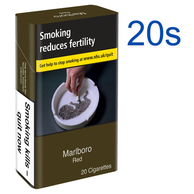 Marlboro Red Cigarettes, 20s