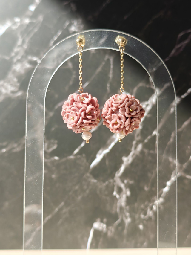 Boucles pendantes Flora