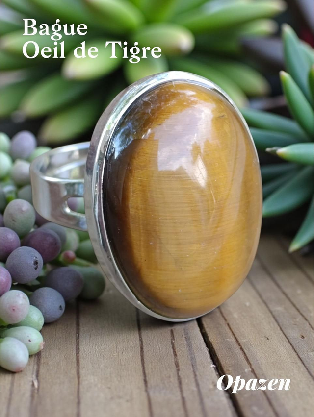 Bague Oeil de Tigre 