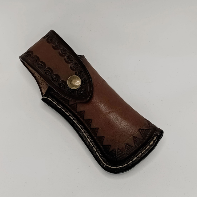 Kožené puzdro na skladací nôž 005