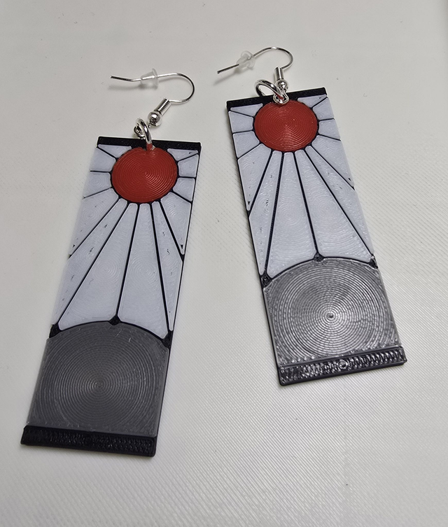 Boucles d'oreilles Tanjiro