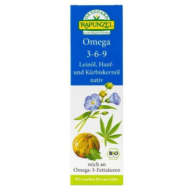 Rapunzel OXYGUARD® Omega 3-6-9, 100ml Flasche