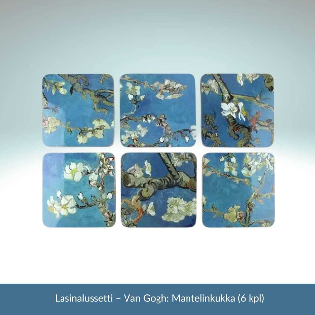 Lasinalussetti – Van Gogh: Mantelinkukka (6 kpl)