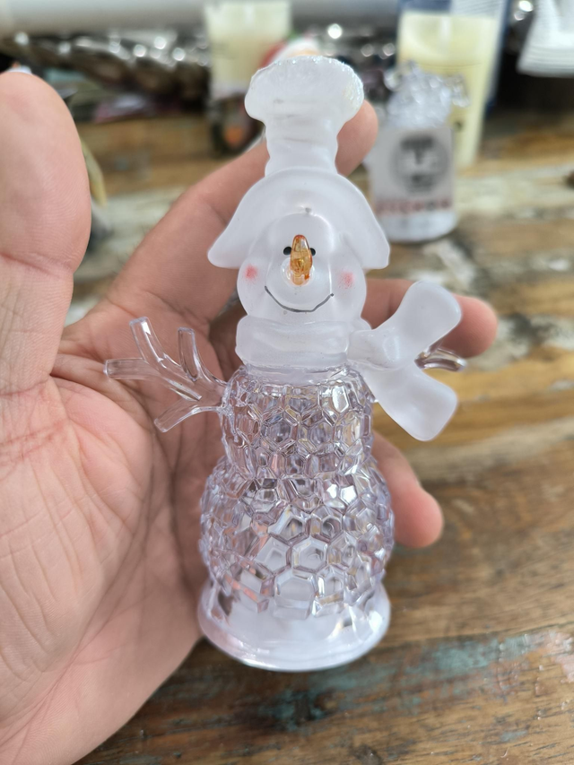 DÉCORATION LUMINEUSE NOËL BONHOMME DE NEIGE 