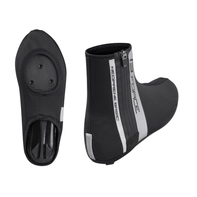 Force Basic Neoprene Shoe Covers - Black