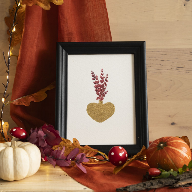 Aquarelle ex-voto eucalyptus 