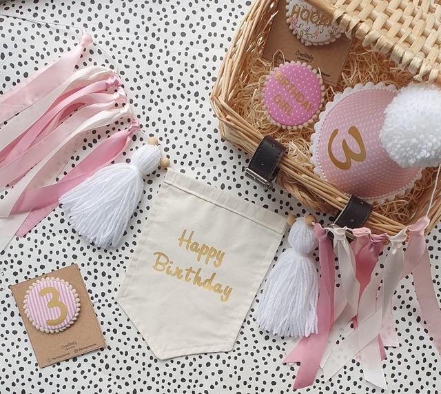 Ribbon Celebration Banner