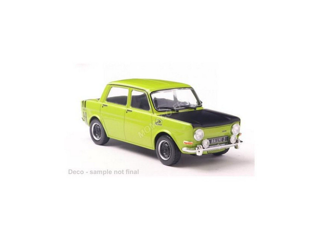 SIMCA 1000 RALLY 2 1970 VERT CLAIR WHITEBOX 124246 1/24