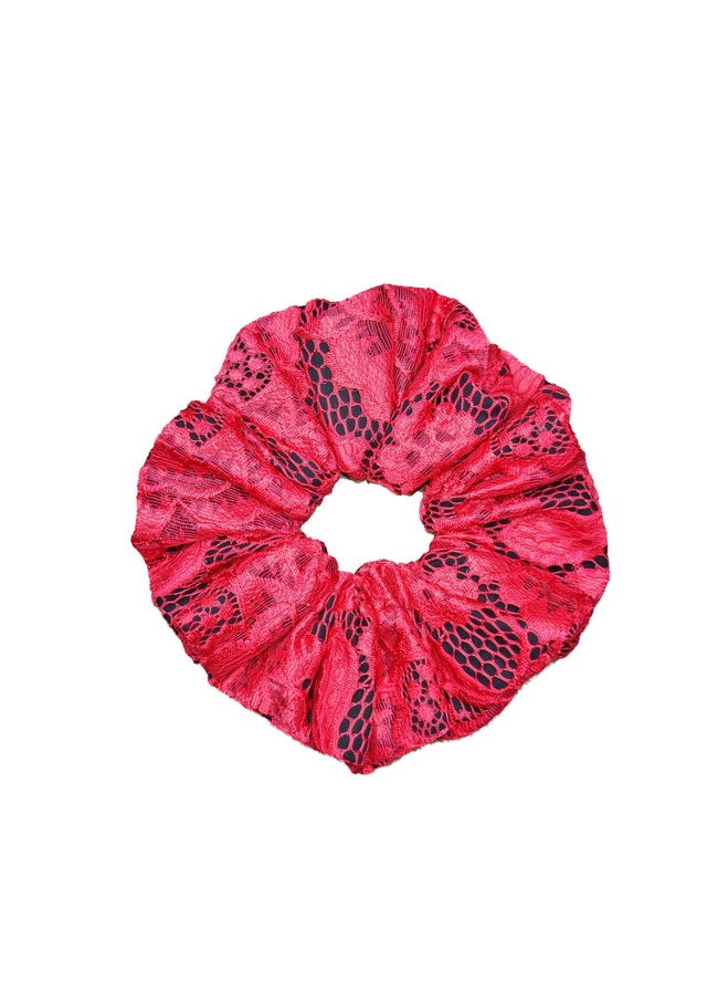 MAXICHOUCHOU Dentelle rouge