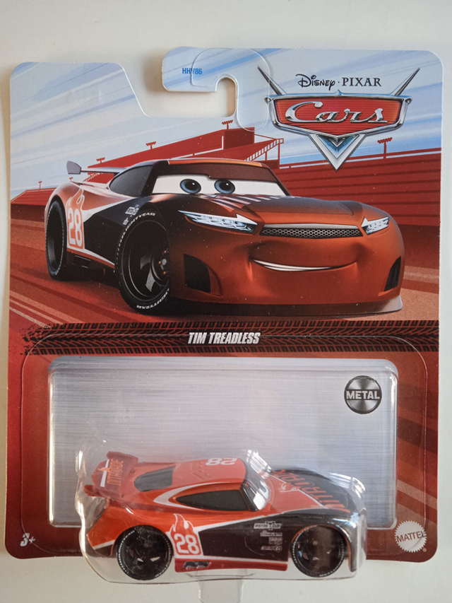 Disney Pixar Cars 3 - Tim Threadless - Nitroade #28 Cars 3