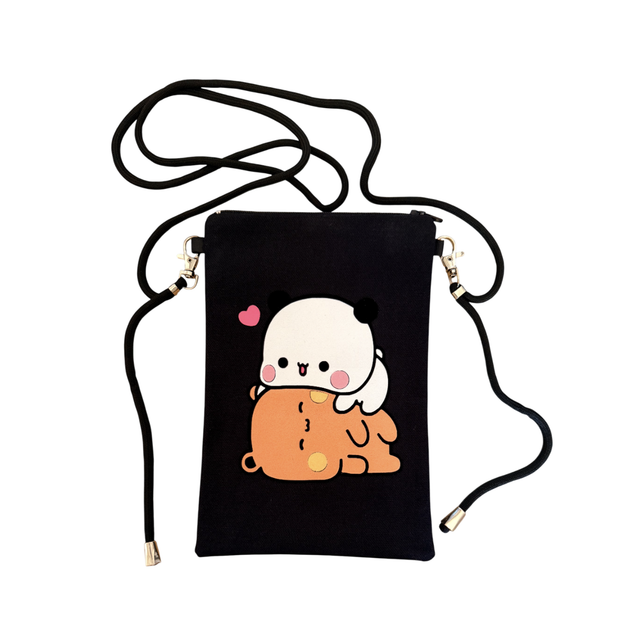 Sacoche téléphone inspiration Bubu et Dudu