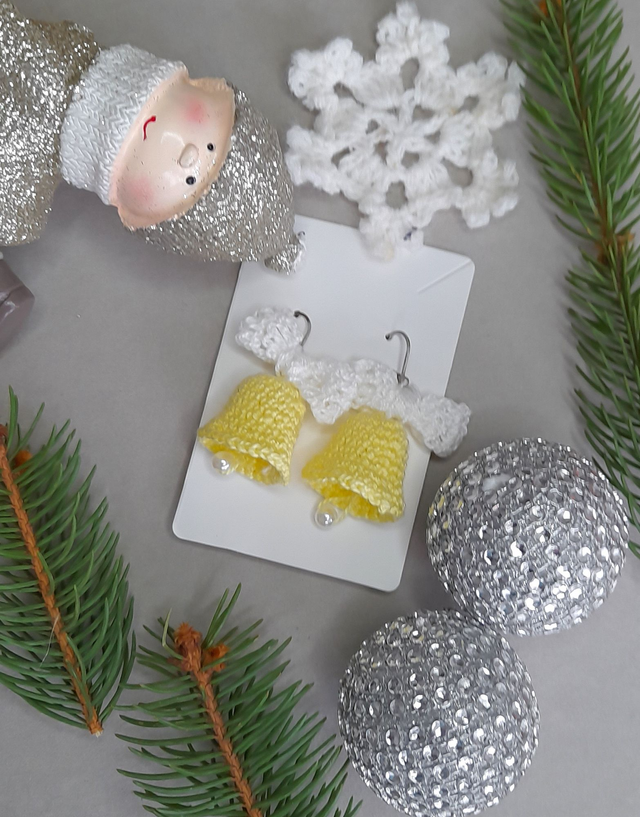 Uhani Božični zvončki