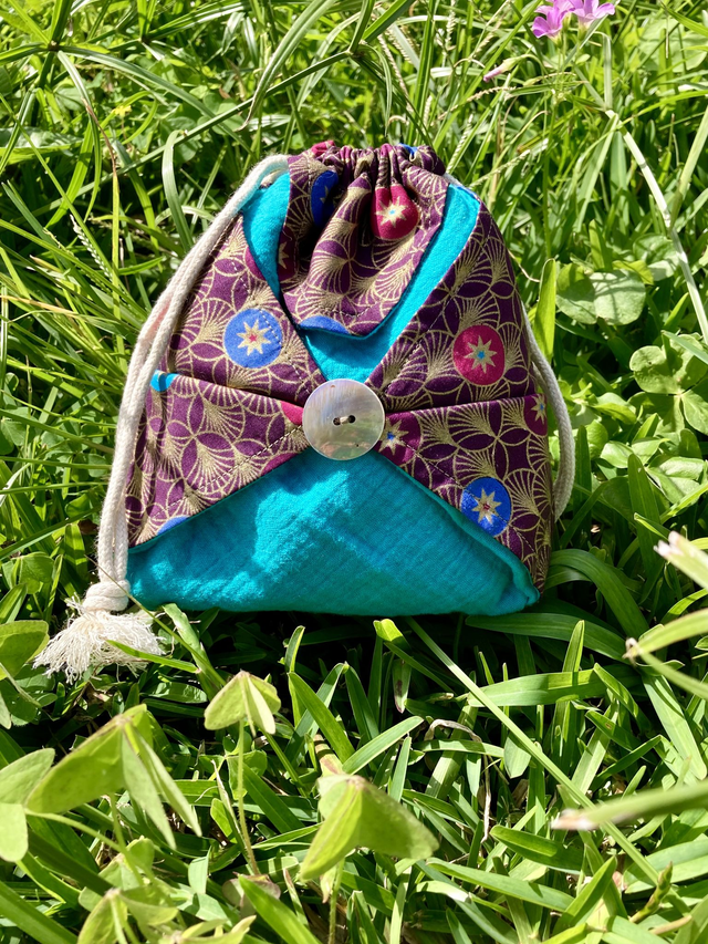 Pochette Origami - Moyen - Duo de Coton