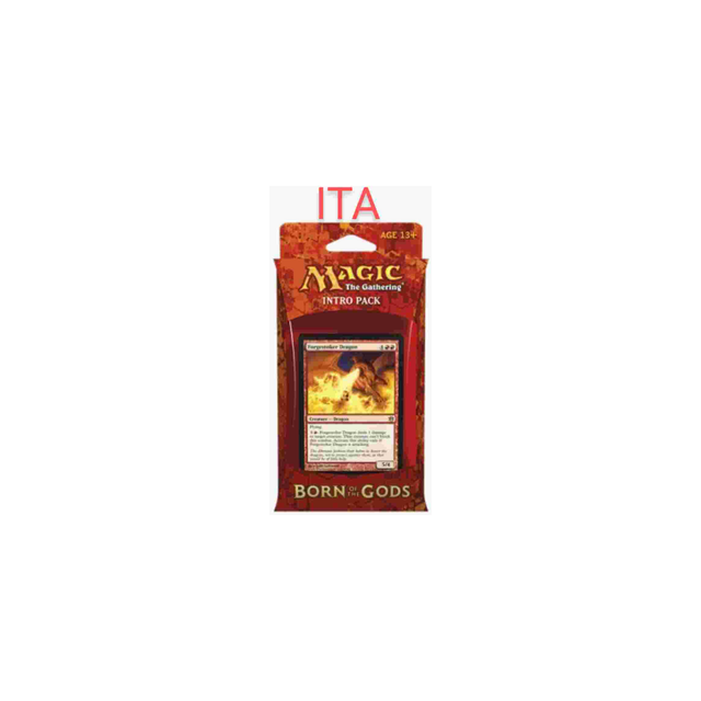 ITA Figli degli Dei 2014 "Forgiato in Battaglia" Intro Pack Deck Italiano  (2 Bustine) - Magic the Gathering   