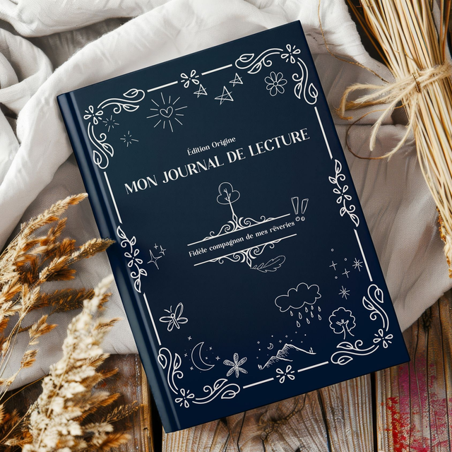 Journal de lecture 3 ans - Bleu