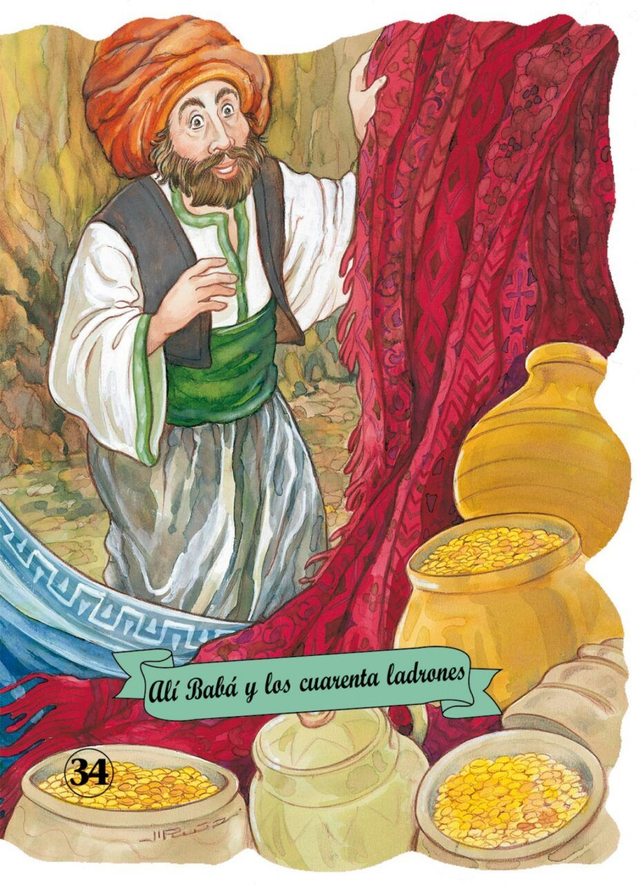Alí Babá y los 40 ladrones - Cuento popular árabe