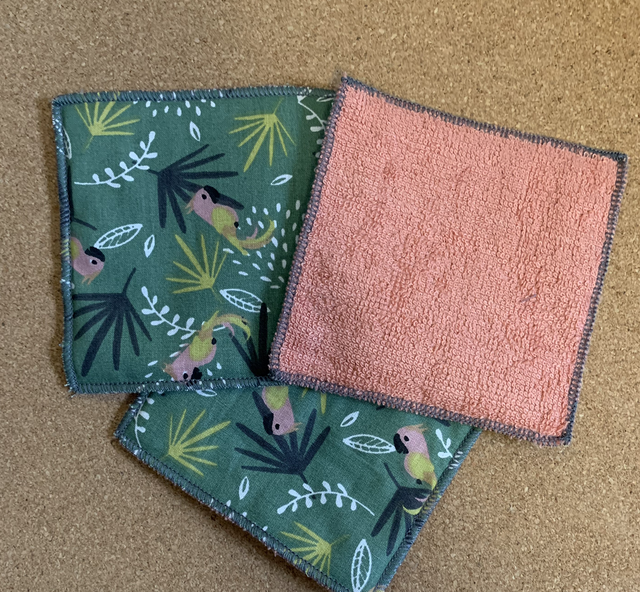 Lingette lavable visage 