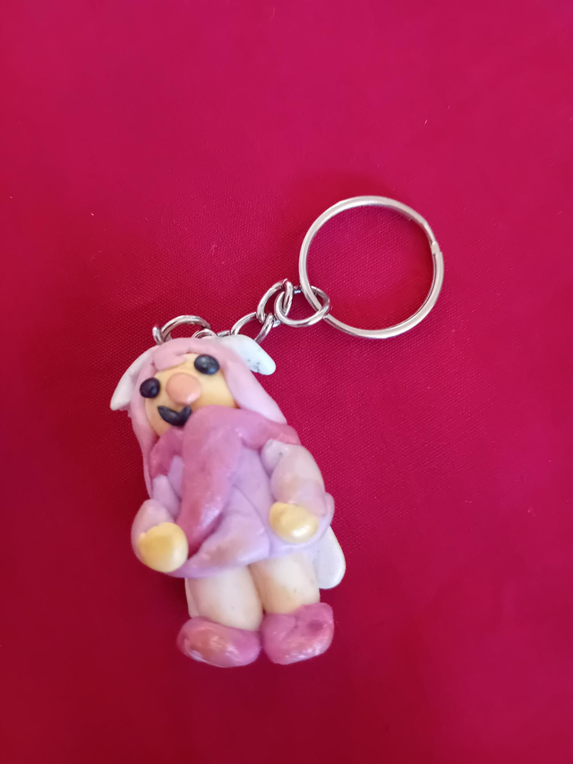 051 - Variety of figures keyring - ClaybyBeckie