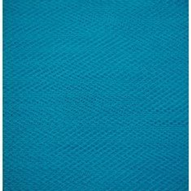 Dress Net Florescent Blue