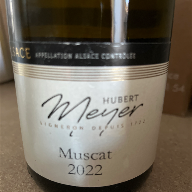 Muscat sec Hubert Meyer 2022