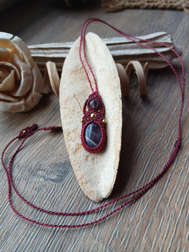 Collier améthyste 