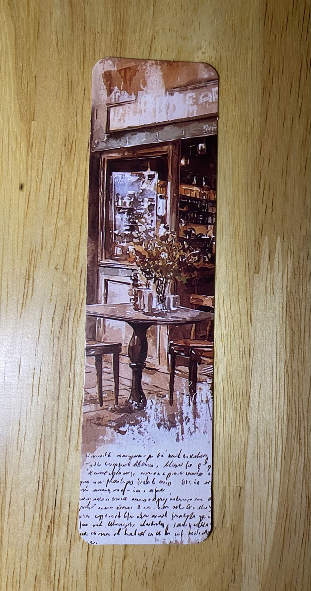 Marque-page-Entre deux pages (Style U)