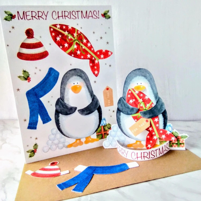 Build your own festive character