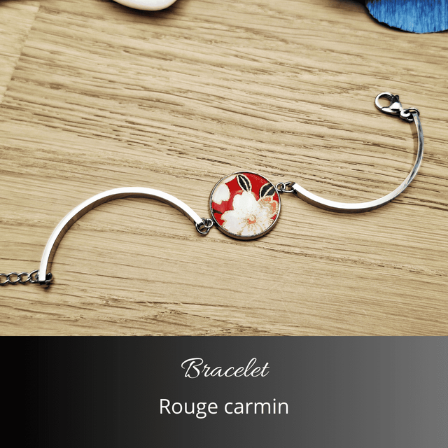 Bracelet - Rouge carmin