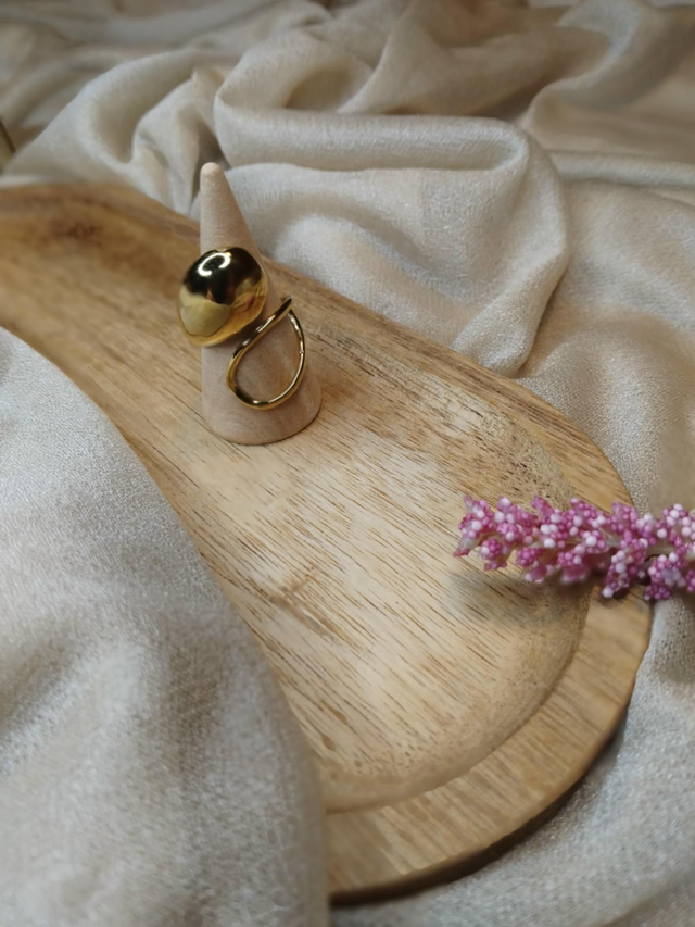 Bague ajustable en acier inoxydable 