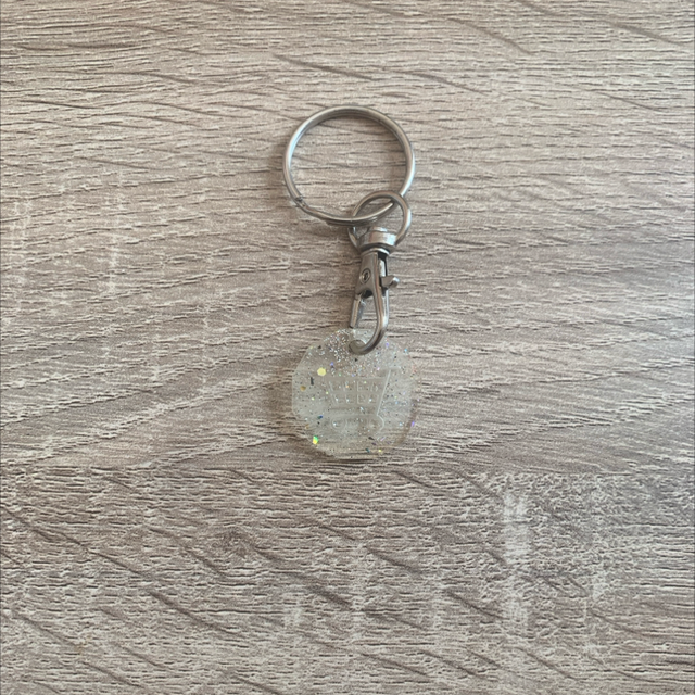 Porte-clés jeton de caddi