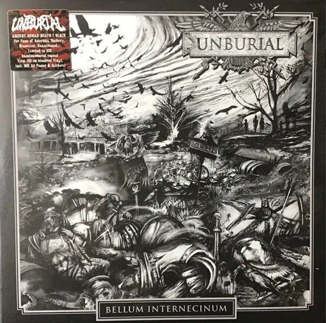 UNBURIAL : Bellum Internecinum 2010 (Press 2021) LP