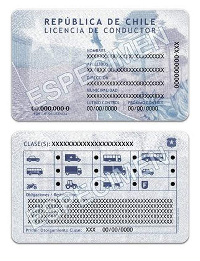 Permis de conduire (Chili)